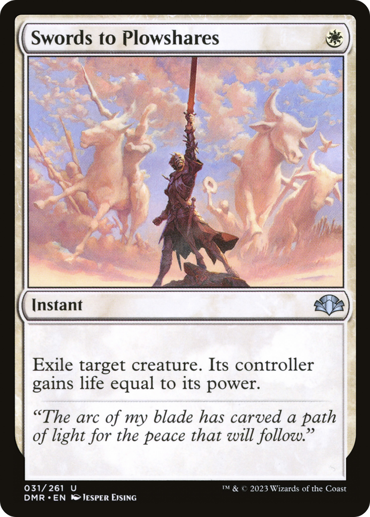 Swords to Plowshares (031) - Dominaria Remastered