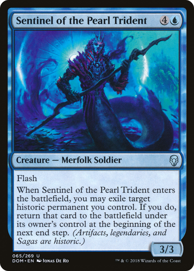Sentinel of the Pearl Trident (065) Foil - Dominaria