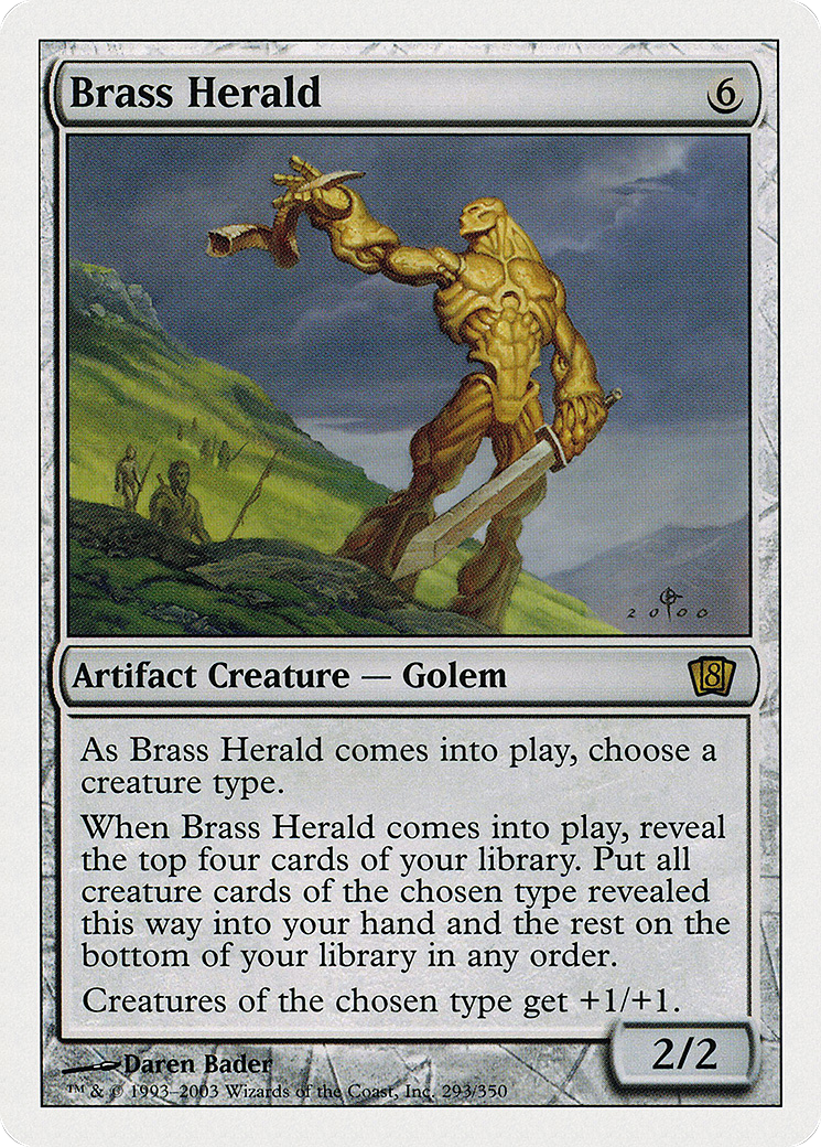 Brass Herald (293) - Eighth Edition