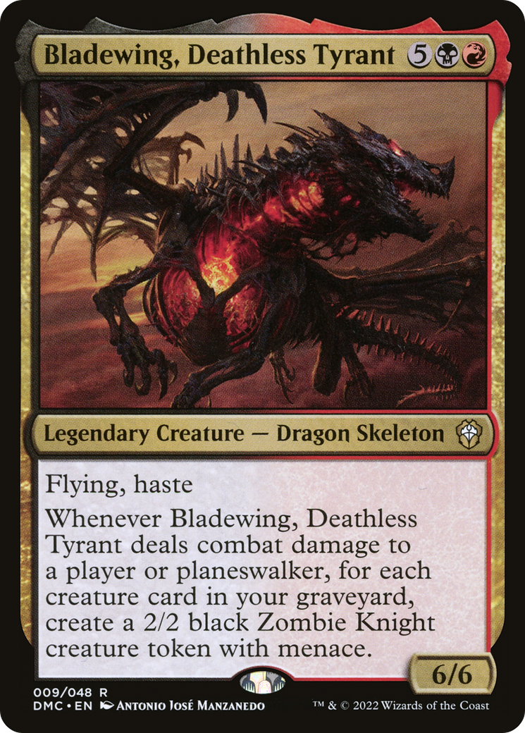 Bladewing, Deathless Tyrant (009) - Dominaria United Commander