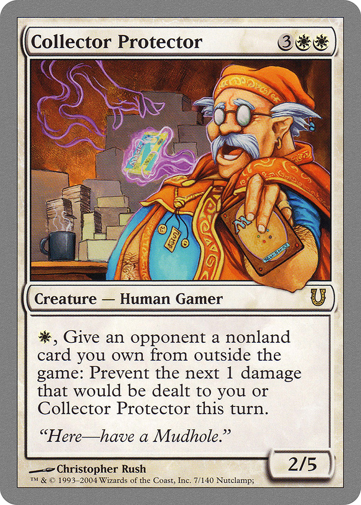 Collector Protector (007) Foil - Unhinged