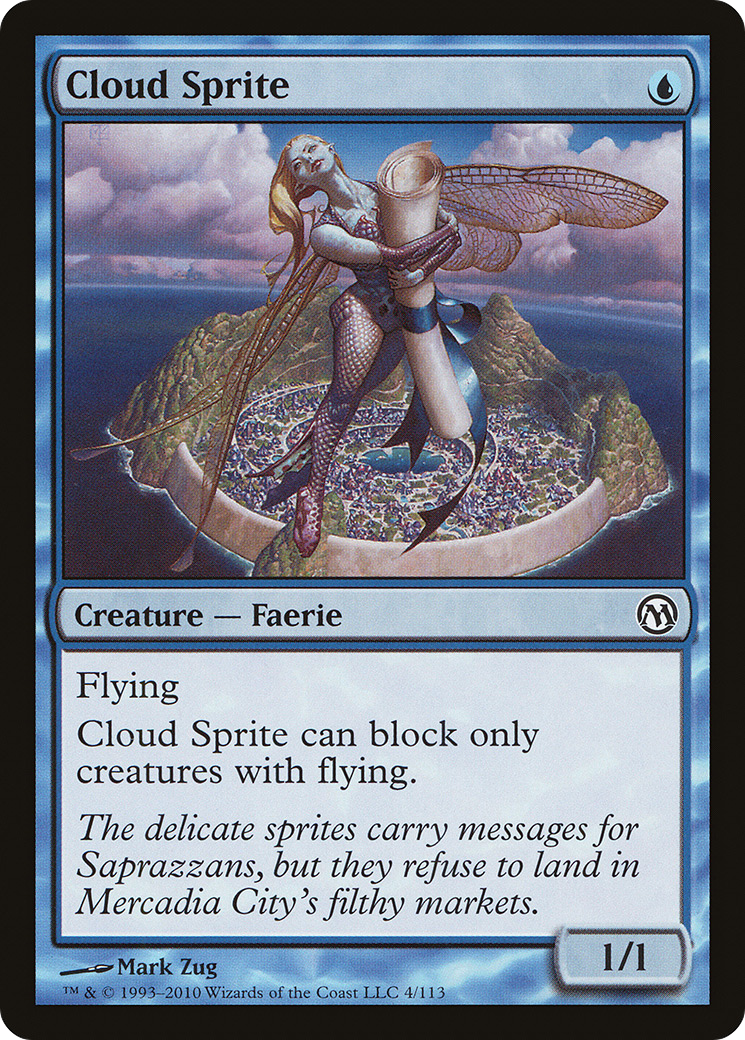Cloud Sprite (004) - Duels of the Planeswalkers