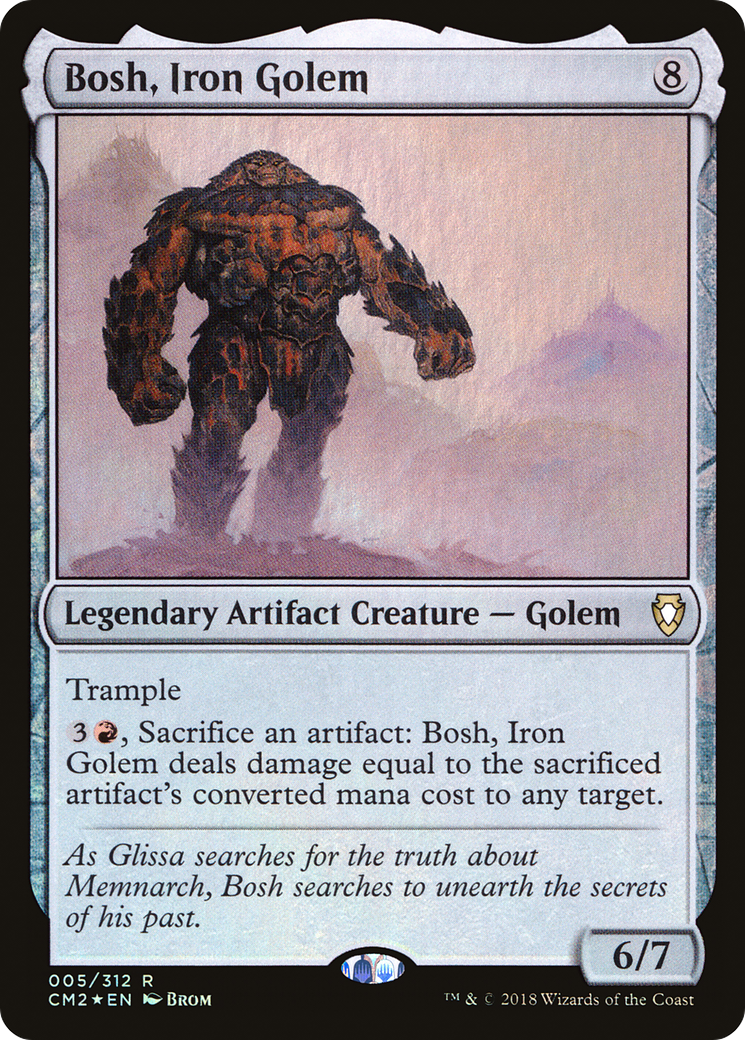 Bosh, Iron Golem (005) Foil - Commander Anthology Volume II
