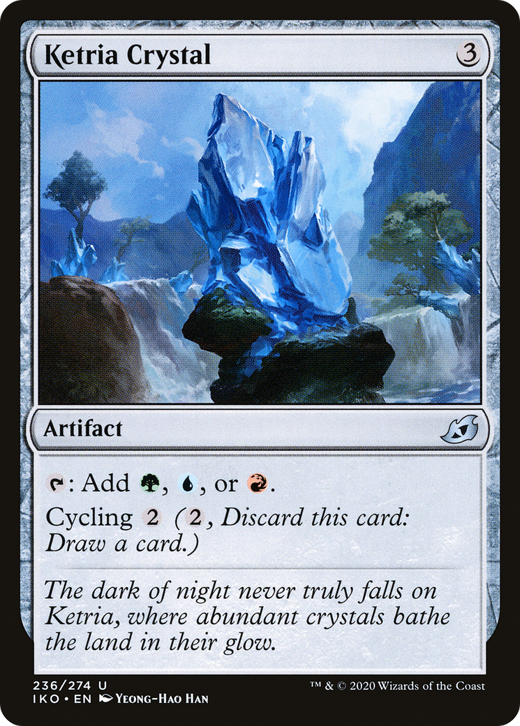 Ketria Crystal (236) - Ikoria: Lair of Behemoths