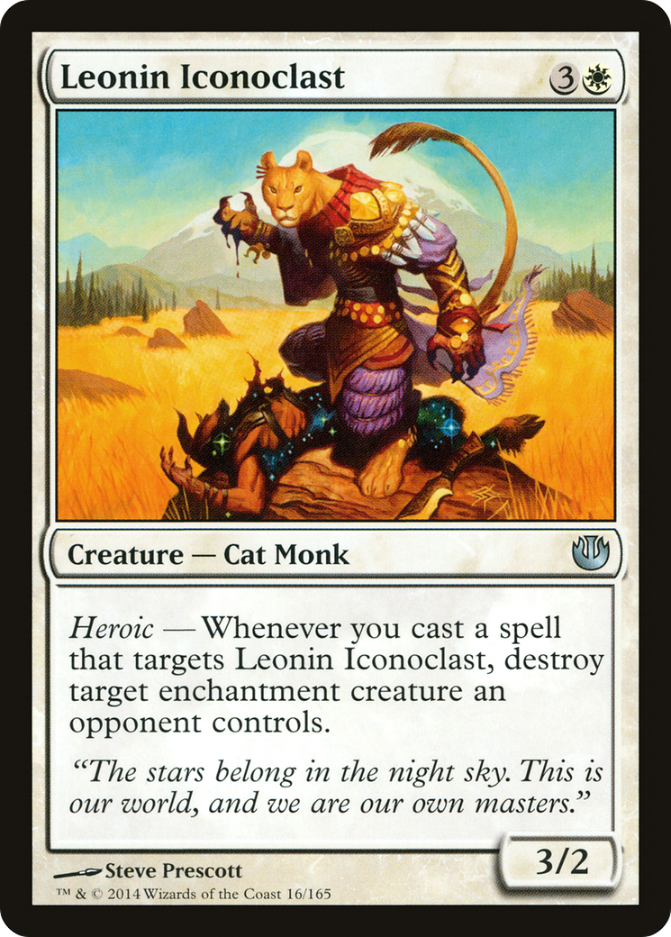 Leonin Iconoclast (016) Foil - Journey into Nyx