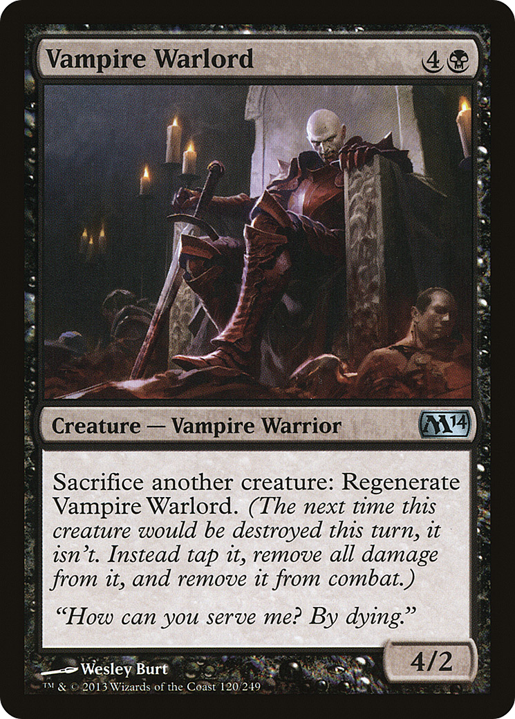 Vampire Warlord (120) - Magic 2014