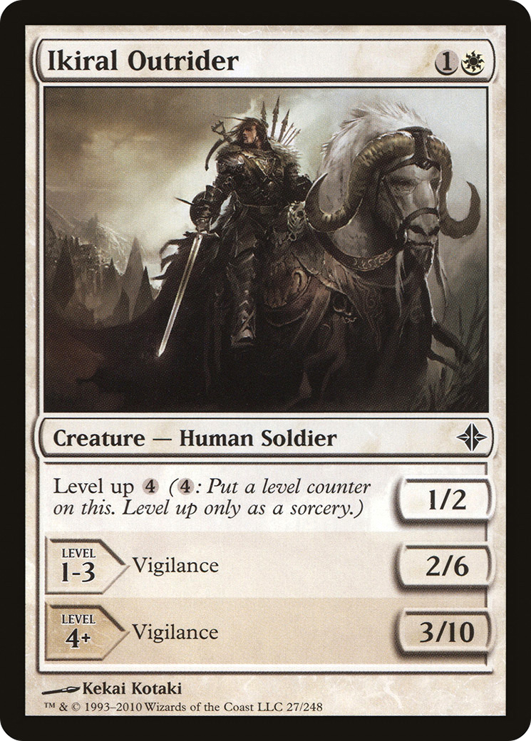 Ikiral Outrider (027) Foil - Rise of the Eldrazi