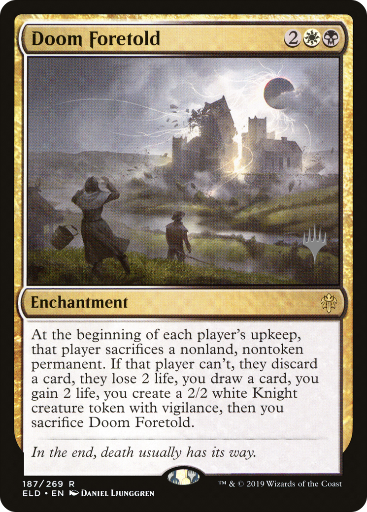 Doom Foretold (187) - Throne of Eldraine Promos