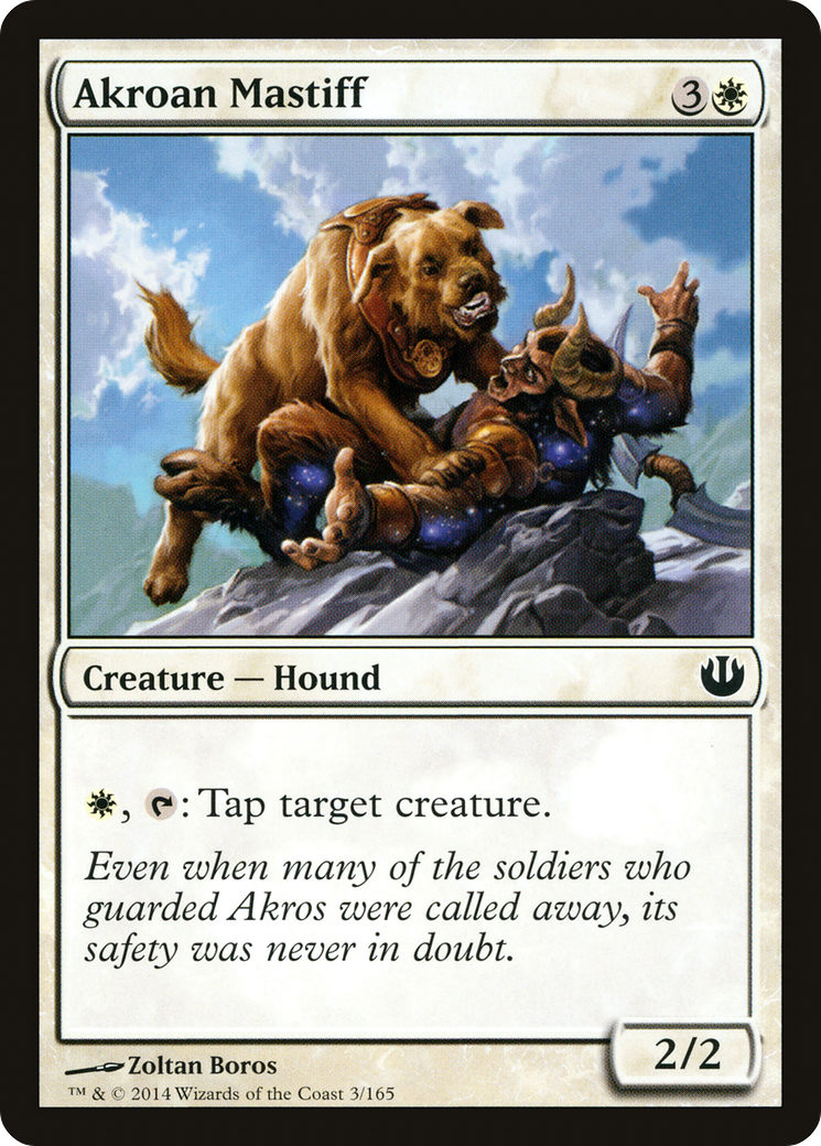 Akroan Mastiff (003) - Journey into Nyx