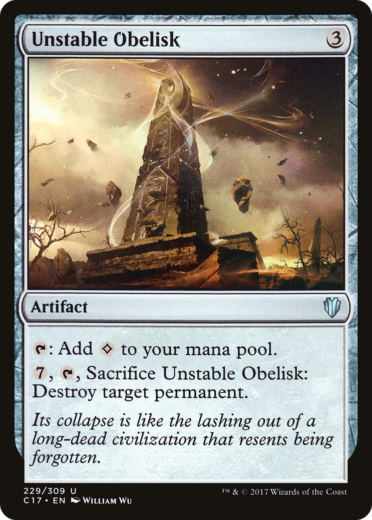 Unstable Obelisk (229) - Commander 2017
