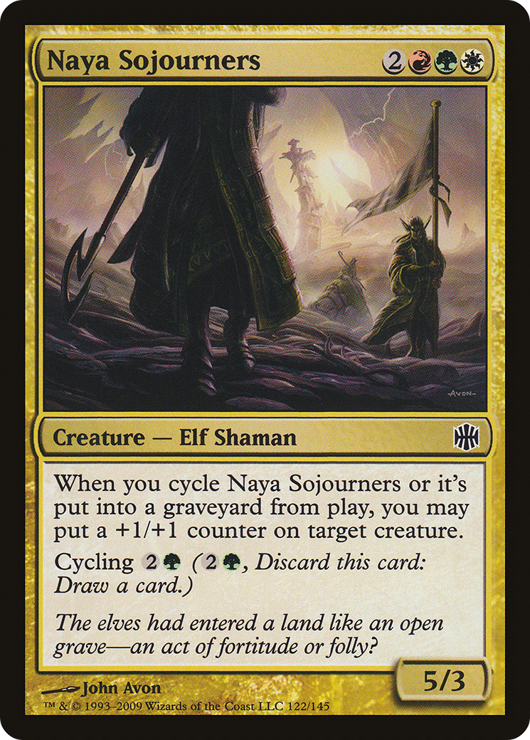 Naya Sojourners (122) Foil - Alara Reborn