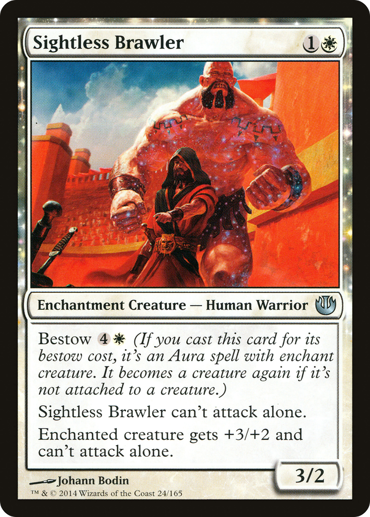 Sightless Brawler (024) Foil - Journey into Nyx