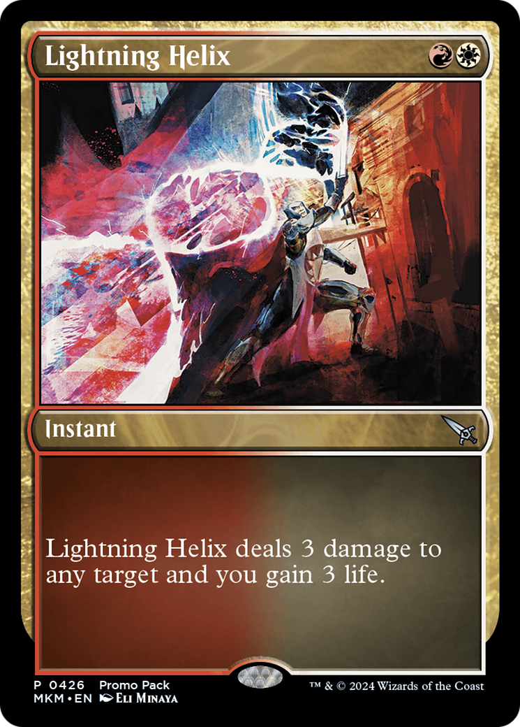Lightning Helix (426) Foil - Murders at Karlov Manor