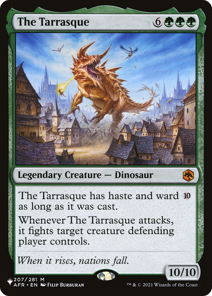The Tarrasque (207/281) - The List