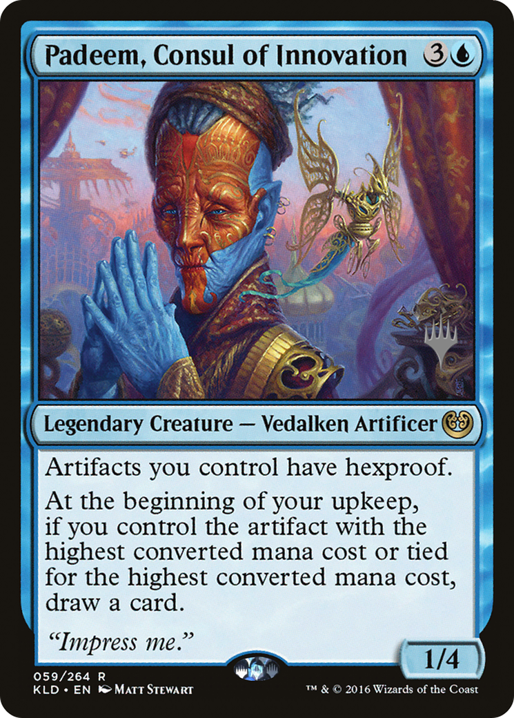 Padeem, Consul of Innovation (59p) Foil - Kaladesh Promos