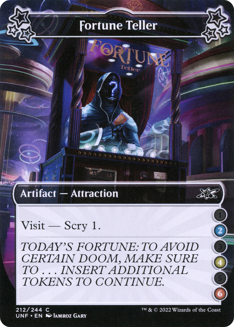 Fortune Teller (212b) Foil - Unfinity