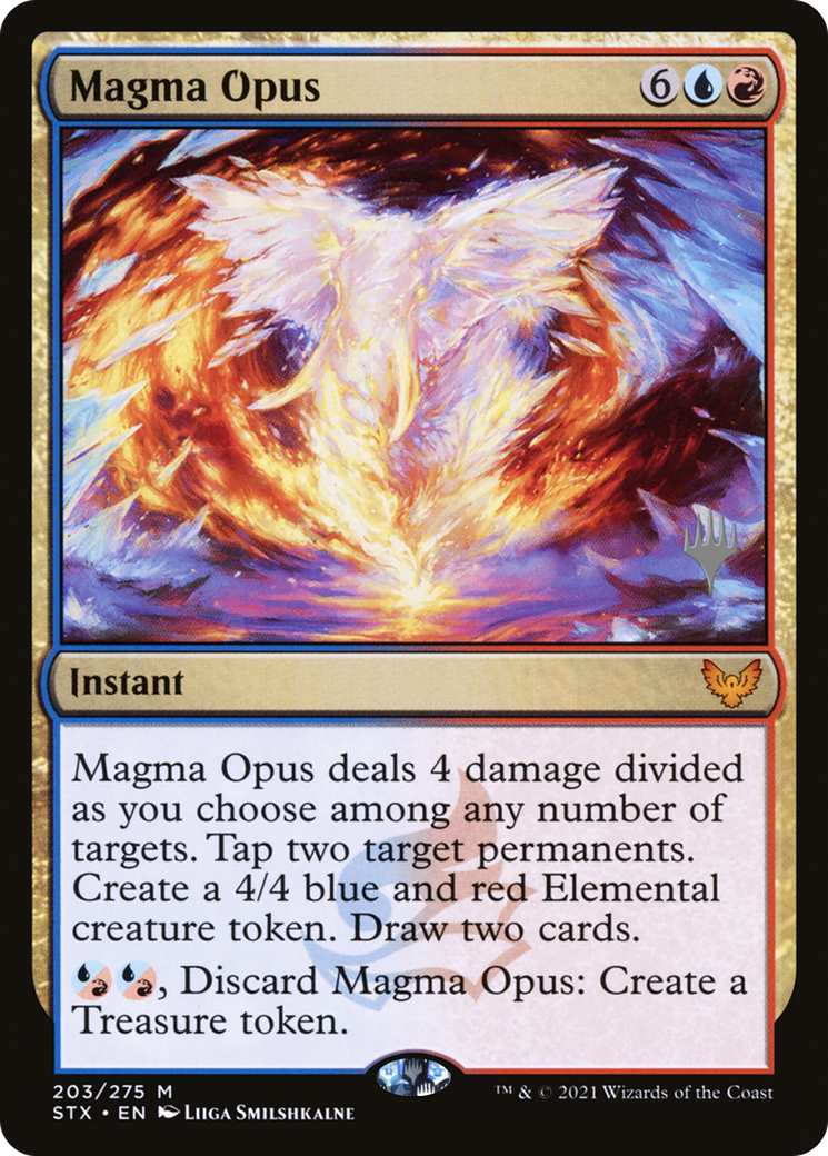 Magma Opus (203) - Strixhaven: School of Mages Promos
