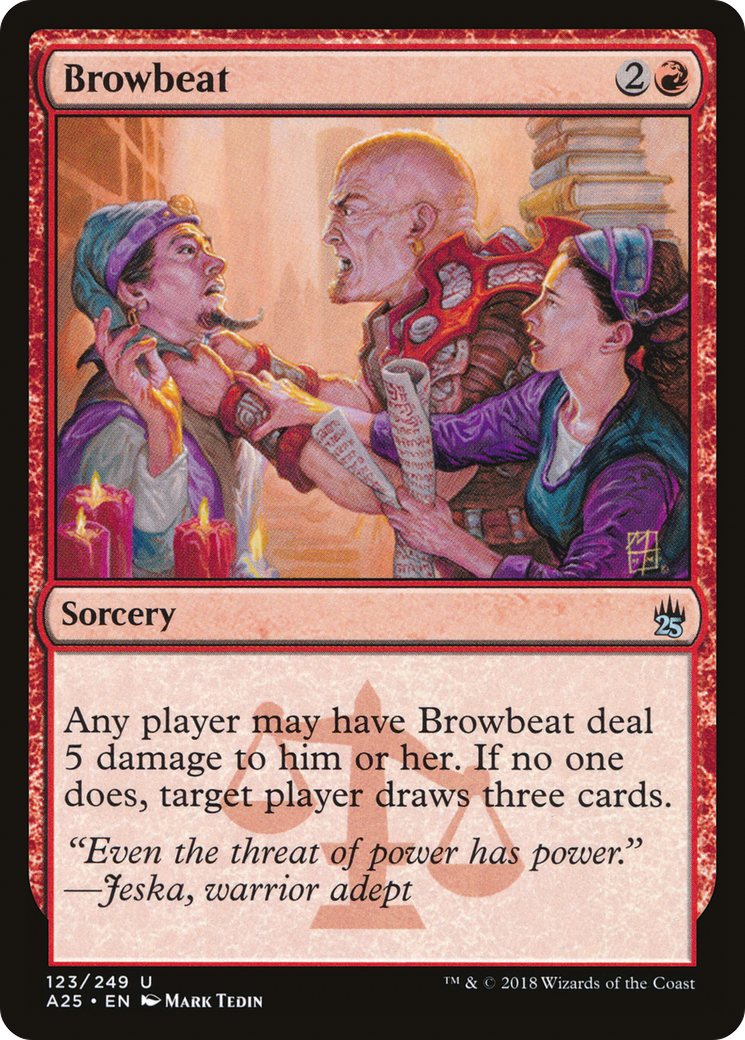 Browbeat (123) Foil - Masters 25
