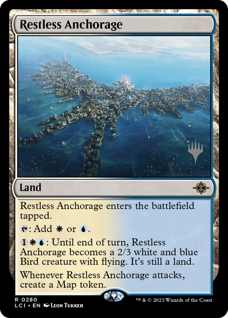 Restless Anchorage (280) Foil - The Lost Caverns of Ixalan Promos