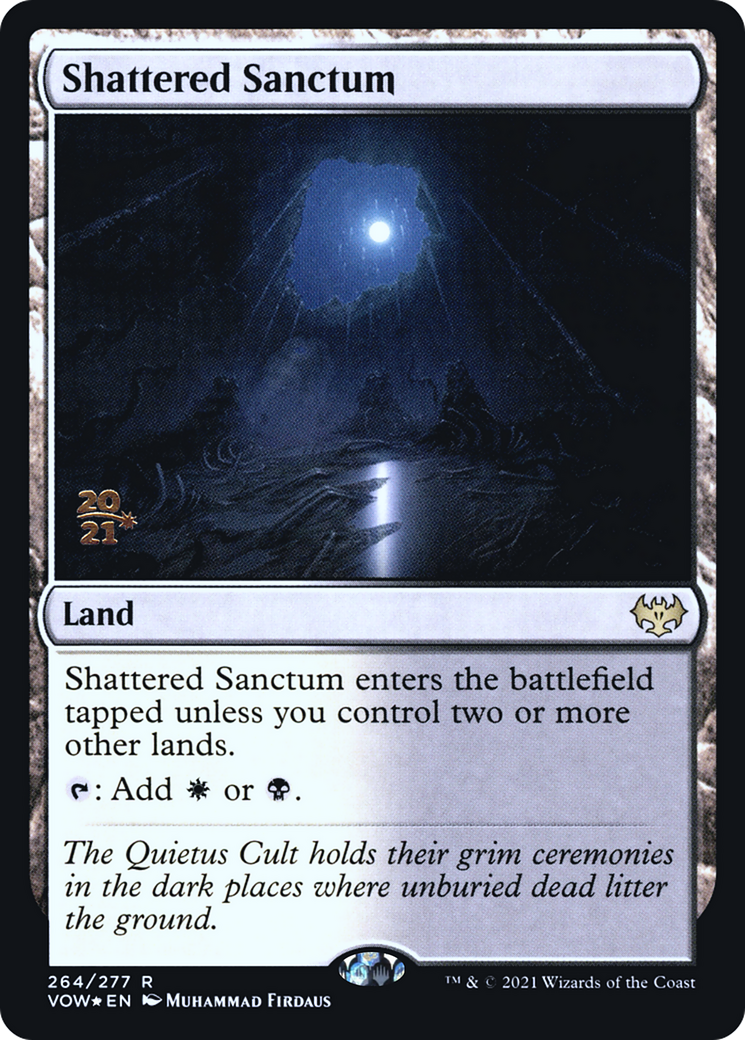 Shattered Sanctum (264) Foil - Innistrad: Crimson Vow Promos
