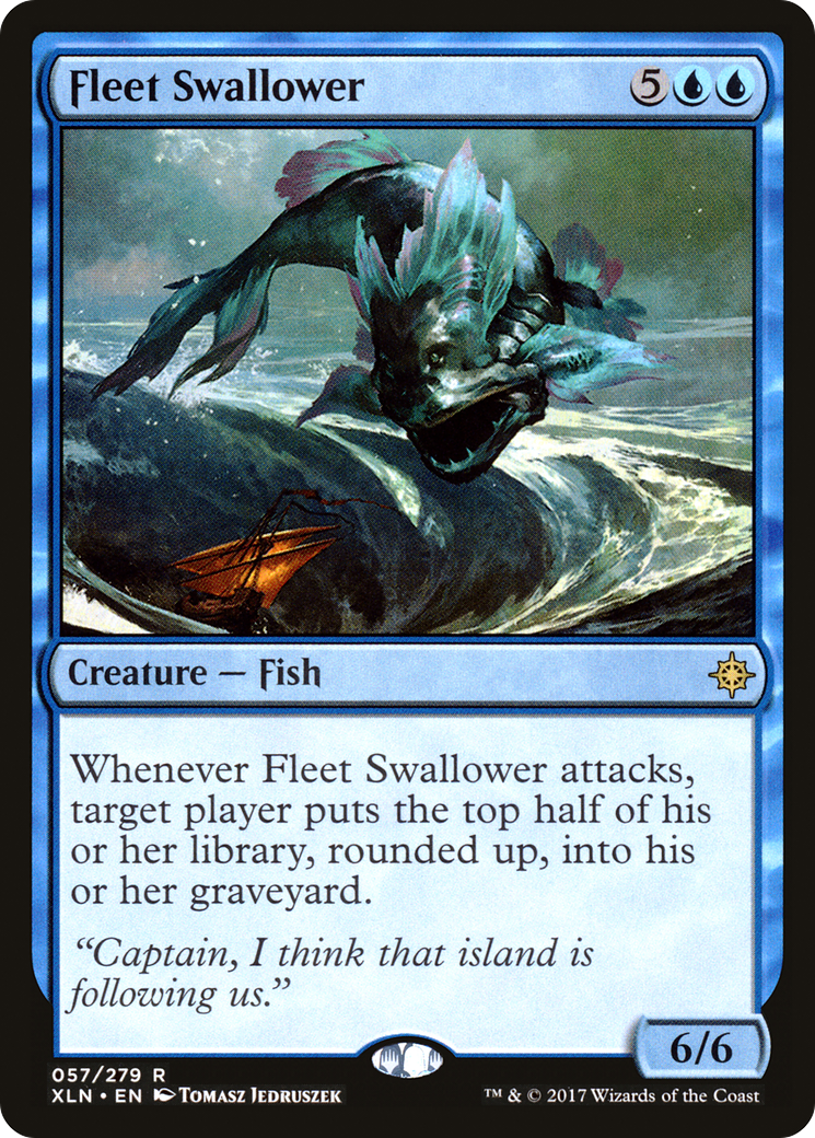 Fleet Swallower (057) Foil - Ixalan