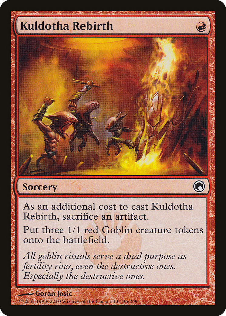 Kuldotha Rebirth (096) Foil - Scars of Mirrodin