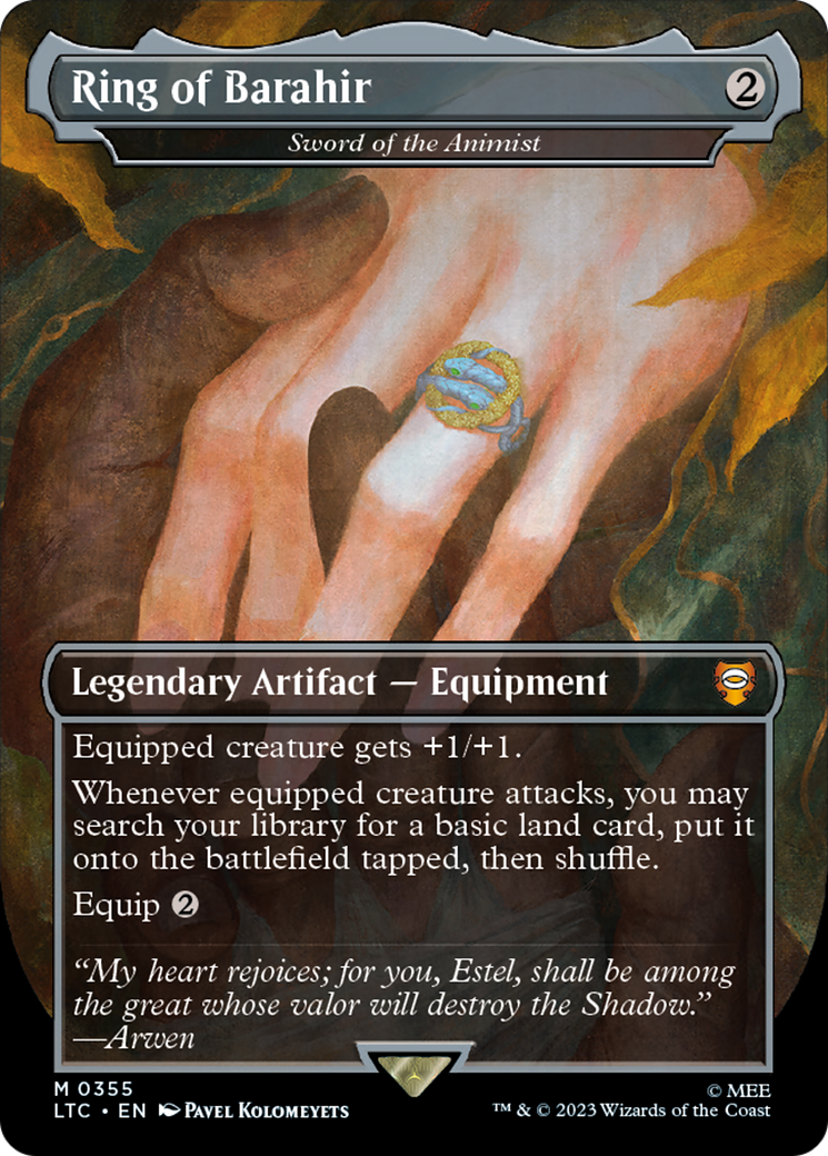 Ring of Barahir – Sword of the Animist (355) - Tales of Middle-earth Commander