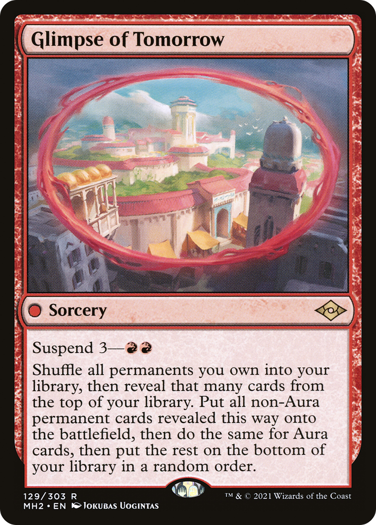 Glimpse of Tomorrow (129) Foil - Modern Horizons 2