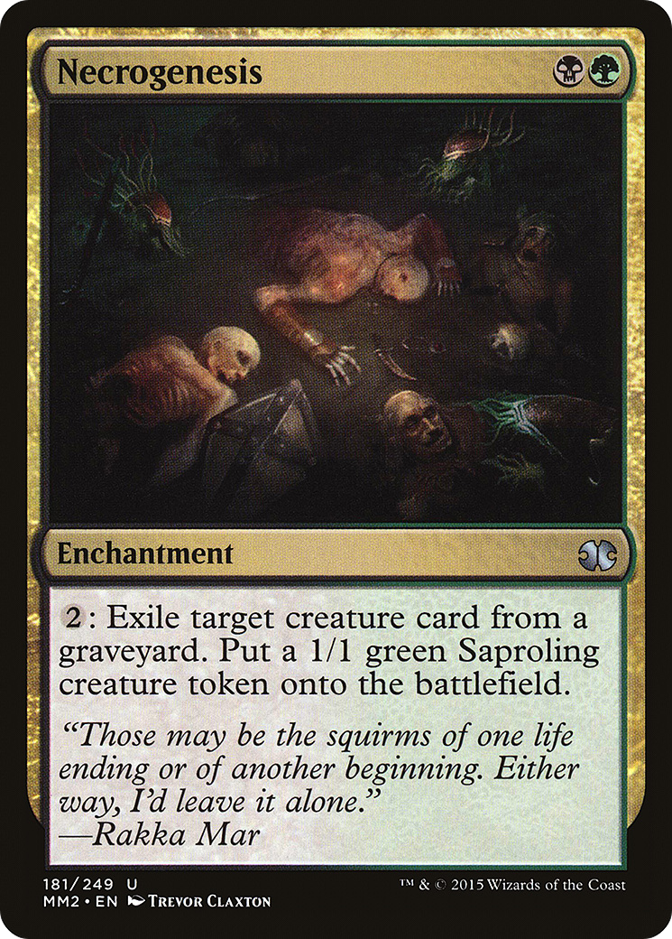 Necrogenesis (181) Foil - Modern Masters 2015