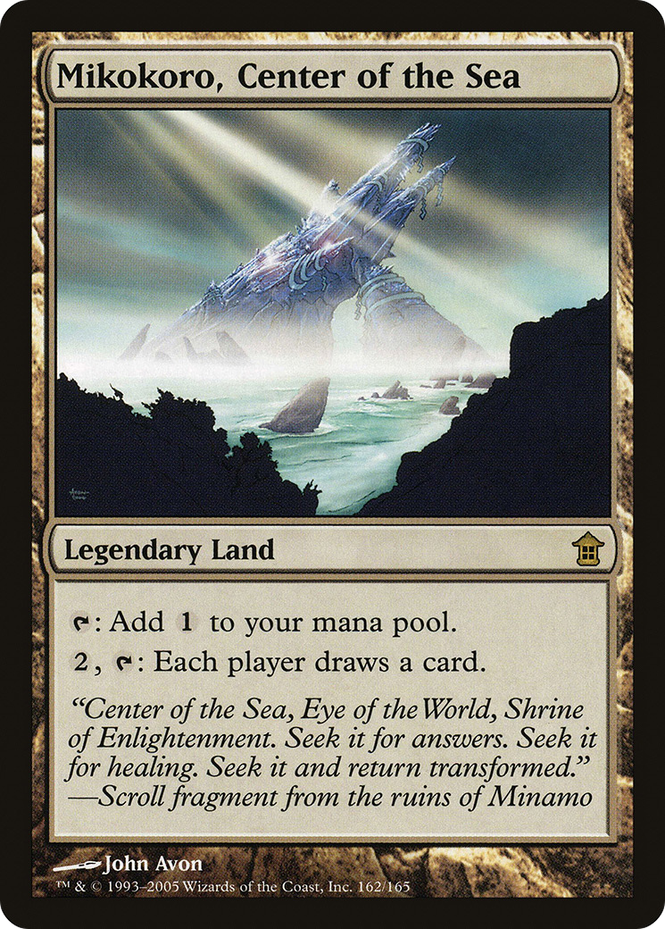 Mikokoro, Center of the Sea (162) Foil - Saviors of Kamigawa
