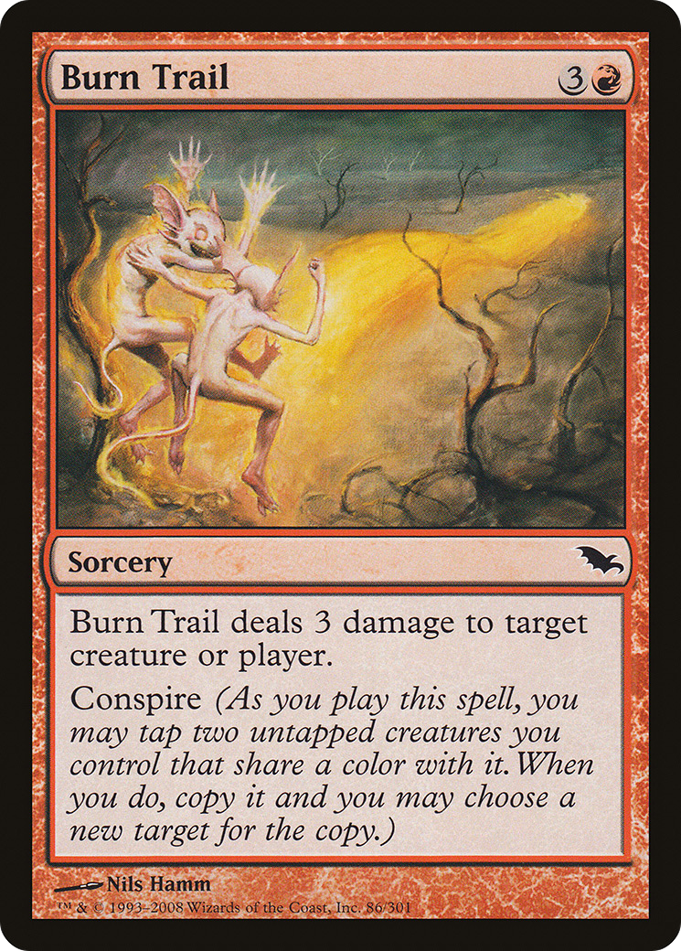 Burn Trail (086) Foil - Shadowmoor