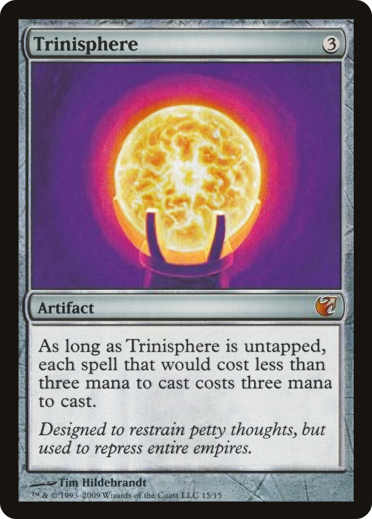 Trinisphere (015) Foil - From the Vault: Exiled