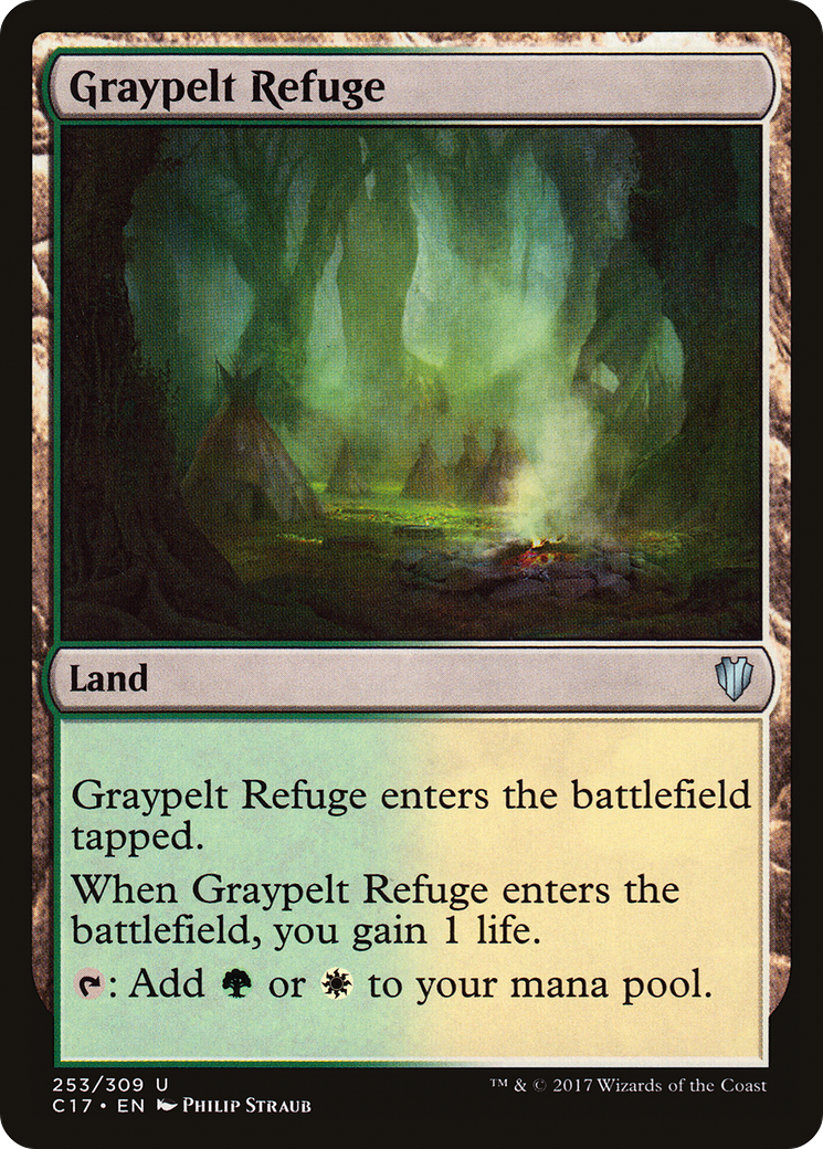Graypelt Refuge (253) - Commander 2017