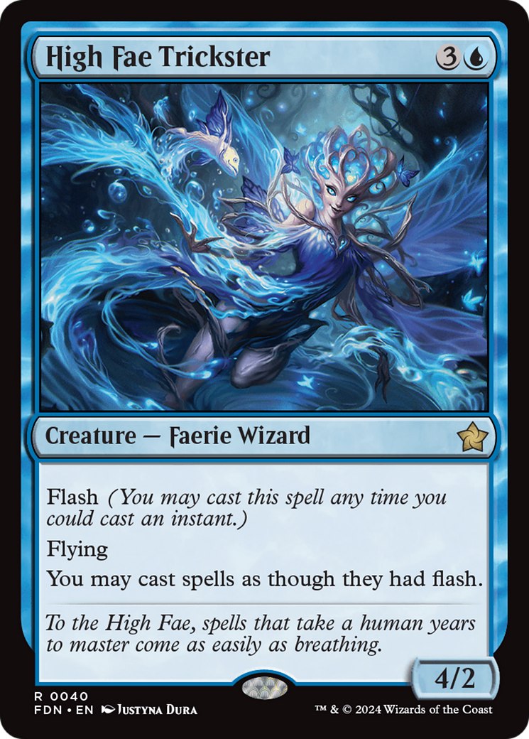 High Fae Trickster (040) Foil - Foundations