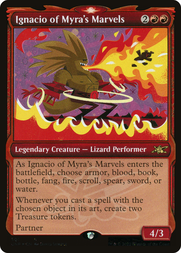 Ignacio of Myra's Marvels (Showcase) (501) Foil - Unfinity