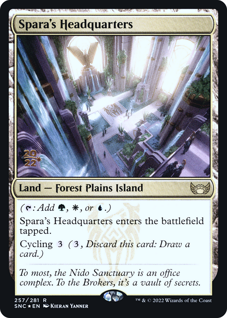 Spara's Headquarters (257) Foil - Streets of New Capenna Promos