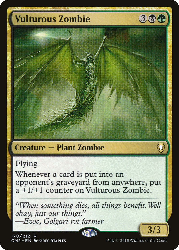 Vulturous Zombie (170) - Commander Anthology Volume II