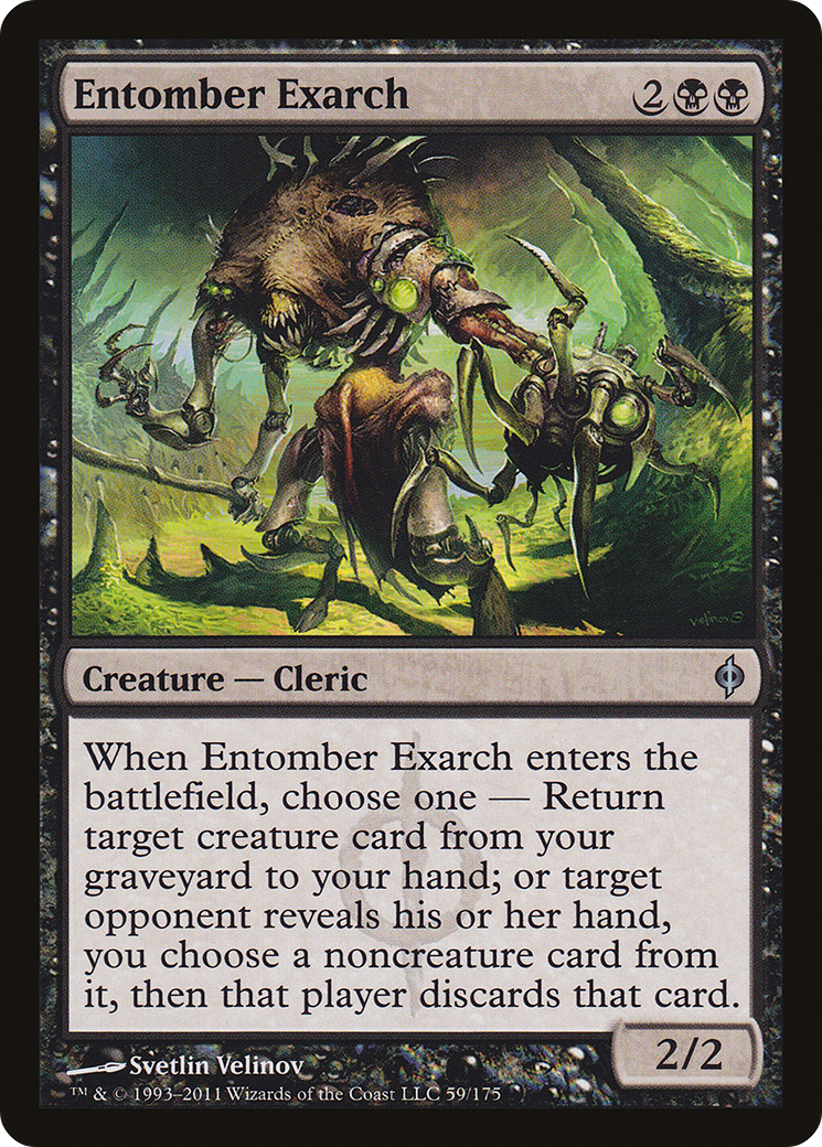 Entomber Exarch (059) Foil - New Phyrexia