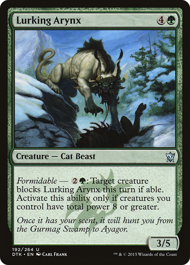 Lurking Arynx (192) - Dragons of Tarkir