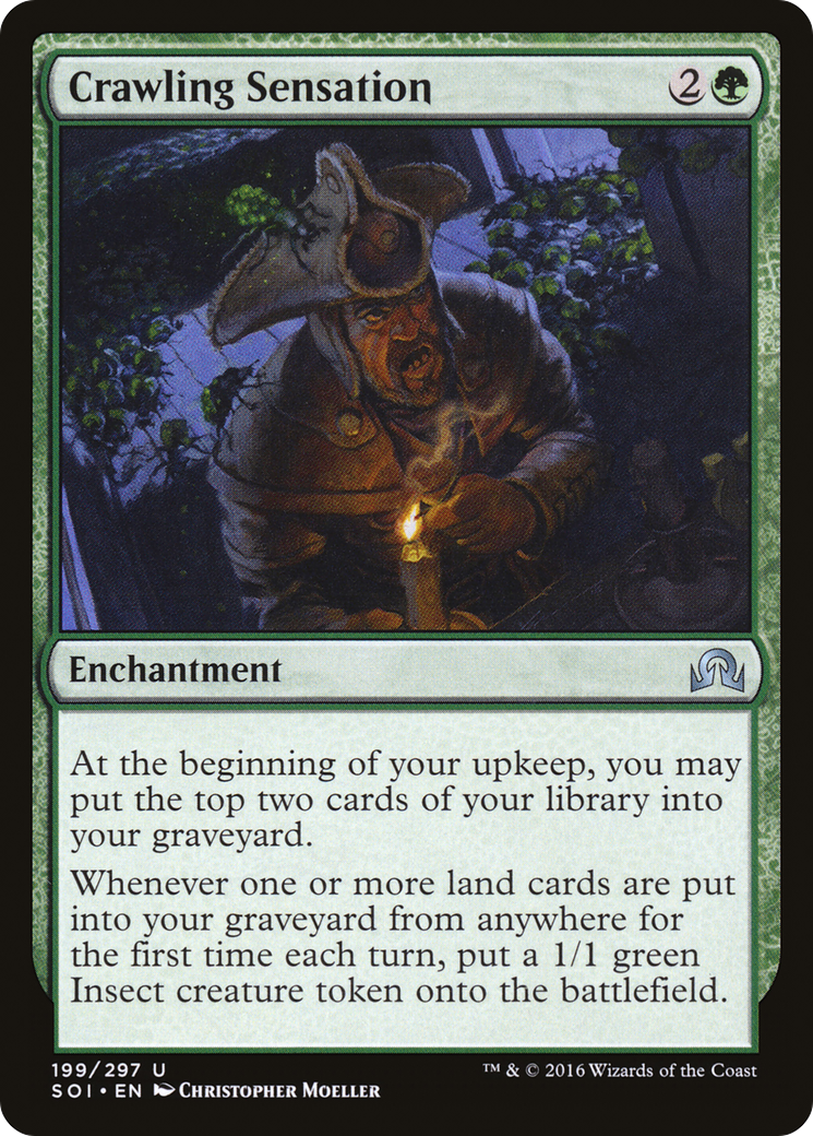 Crawling Sensation (199) Foil - Shadows over Innistrad