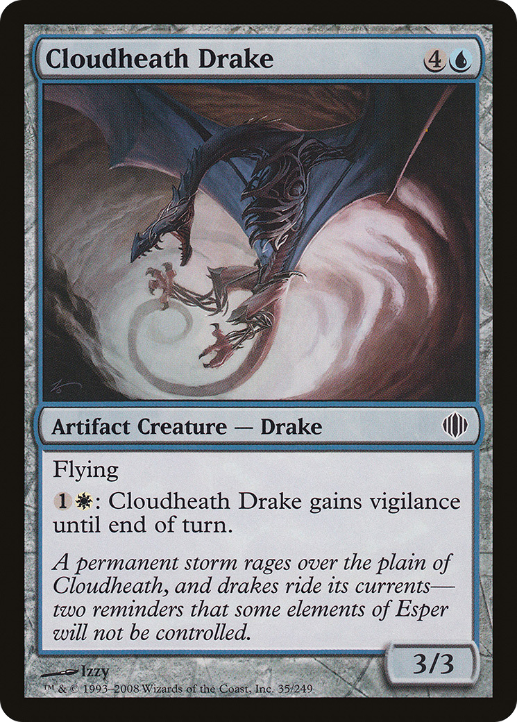 Cloudheath Drake (035) Foil - Shards of Alara