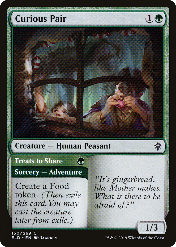 Curious Pair // Treats to Share (150) - Throne of Eldraine