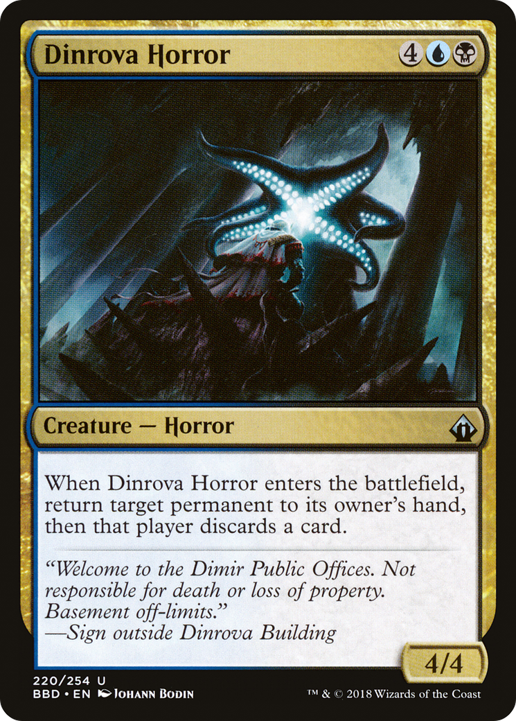 Dinrova Horror (220) - Battlebond