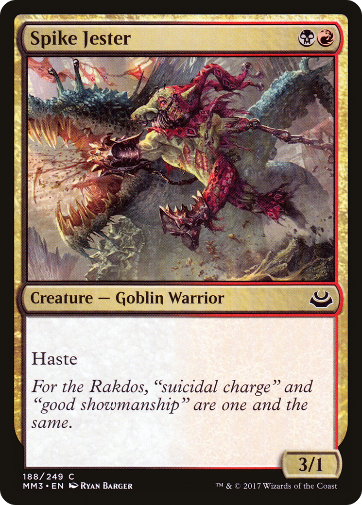 Spike Jester (188) Foil - Modern Masters 2017