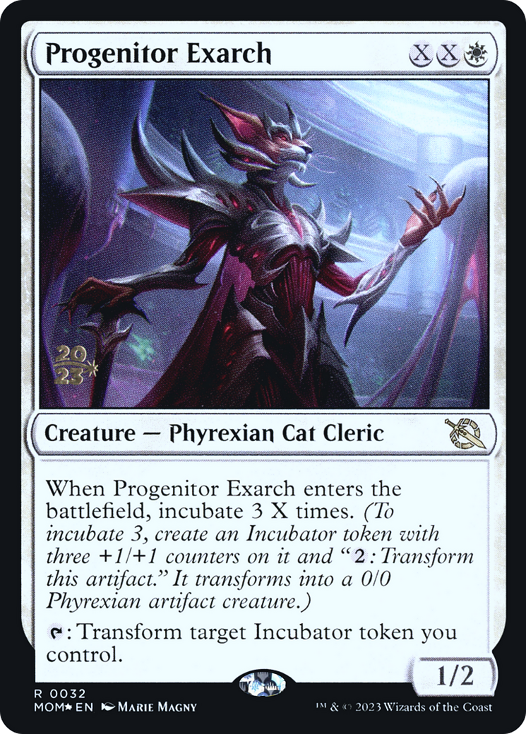 Progenitor Exarch (32s) Foil - March of the Machine Promos