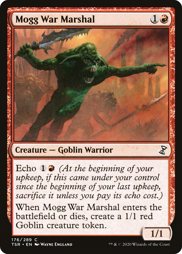 Mogg War Marshal (176) Foil - Time Spiral Remastered