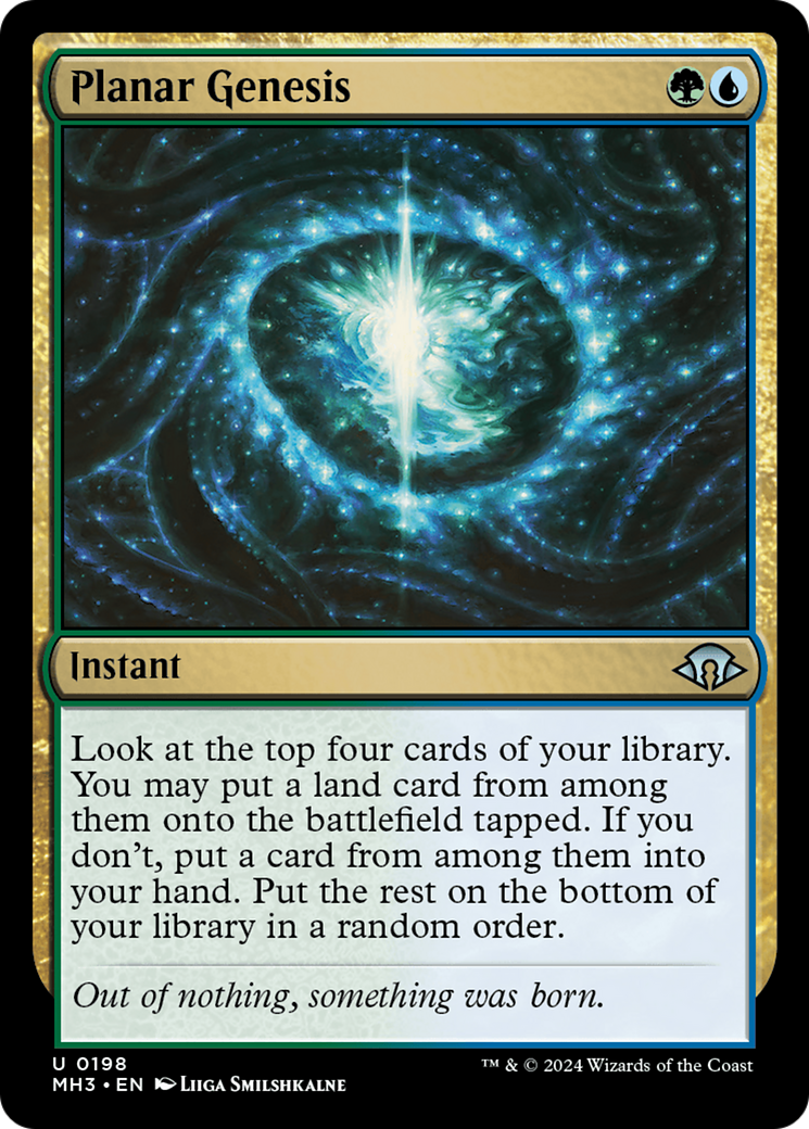 Planar Genesis (198) Foil - Modern Horizons 3