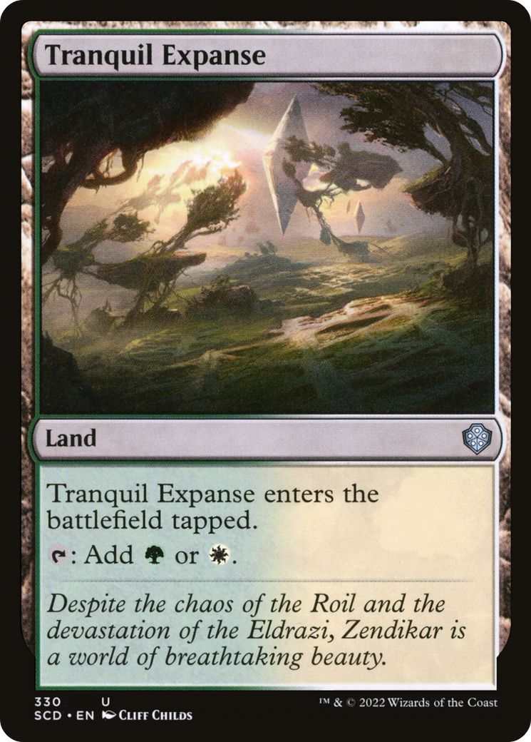 Tranquil Expanse (330) - Starter Commander Decks