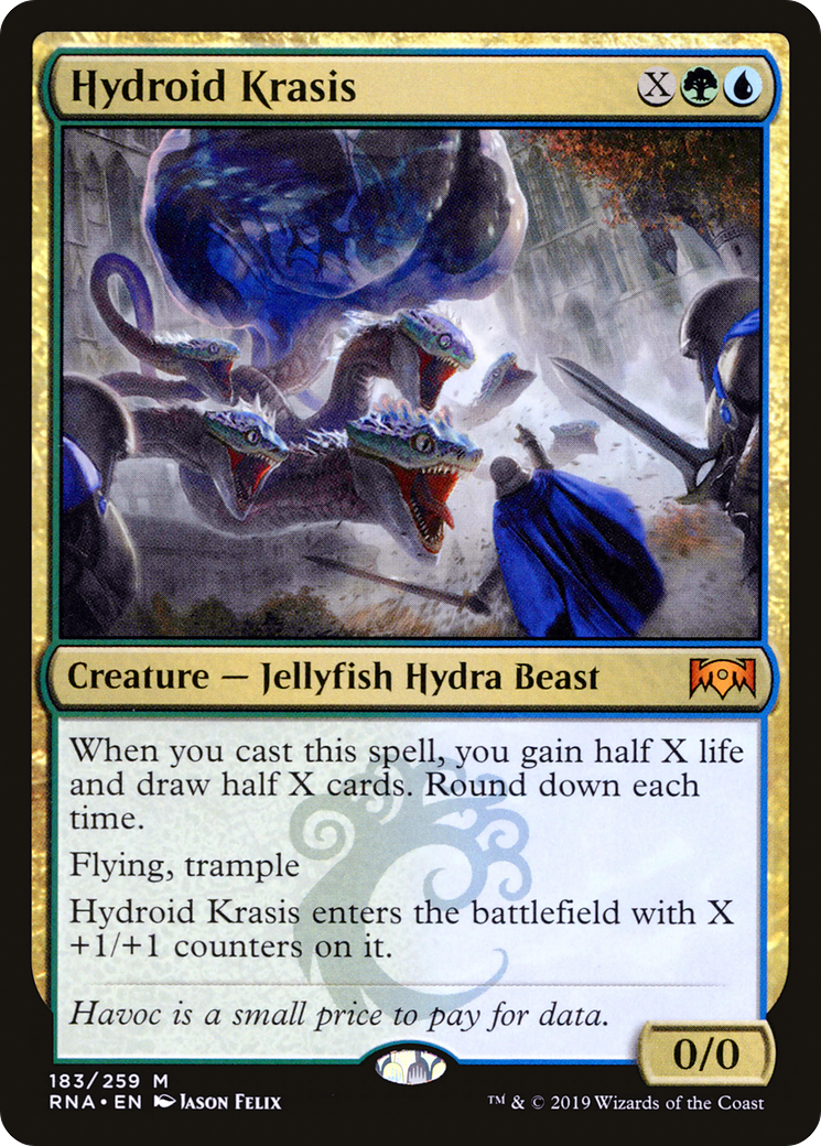 Hydroid Krasis (183) Foil - Ravnica Allegiance