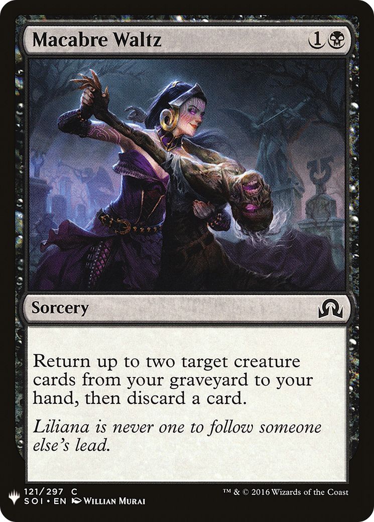 Macabre Waltz (SOI-121) - The List